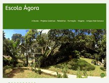 Tablet Screenshot of escolaagora.com.br